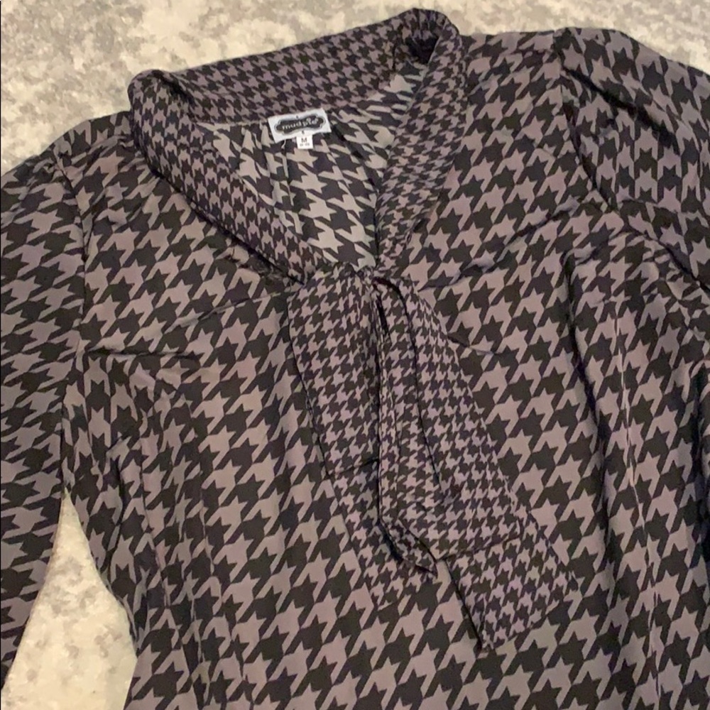 Mud pie flowy blouse